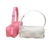 Borsa Bvs Designer Botteg Borsa tessuta da donna lavorata a maglia annodata cucita a mano a specchio Qualità y Borsa tessuta in vera pelle Polvere di pelle di agnello Spedizione gratuita