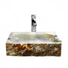 Bathroom Sink Faucets Square Jade Washbasin Table Basin Affordable Luxury Style Stone