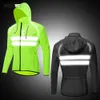 Cykelskjorta toppar Wosawe Ultralight Reflective Jersey Windbreaker Water Repellent Windproof Jacket Quick Dry Mtb Road Bike Bicycle 230907