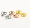 Modebrev studörhängen för kvinnor rostfritt stål olkoreanska designer öronringar örhängen örhängen smycken