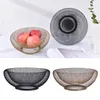 Plates Creative Double Layer Kitchen Living Room Nuts Frukter Candy Storage Bowl Basket 2023