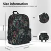 Sac à dos crânes et serpents, sac à dos pour garçons et filles, cartable d'école, sac à dos de dessin animé pour enfants, épaule pour ordinateur portable, grande capacité