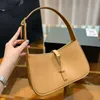 L HOBOLE cleo Le5A7 tas 2023 nieuwe tas Matte Avocado okseltassen Klassieke lederen designer handtassen voor dames Topkwaliteit schoudertassen Baguette MultiColor mode tas