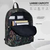 Zaino Teschi e serpenti Zaini Ragazzi Ragazze Bookbag Borsa da scuola Cartone animato Zaino per bambini Zaino per laptop Spalla di grande capacità