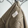 Herrbyxor Maden American Vintage Autumn Corduroy Amekaji Loose Hållbara rakt ben Vinter varm klassisk streetwear