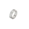 4mm 5mm 6mm titanium staal zilveren liefde ring mannen en vrouwen roségouden sieraden voor geliefden paar ringen cadeau met doos jubileum bruiloft