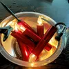 Bougies 10pcs LED de luxe pour la décoration d'arbre de Noël avec minuterie à distance flamme vacillante anniversaire année décor bougie lampe 230907