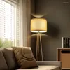 Lampadaires abat-jour en lin naturel, tissu de remplacement pour chambre à coucher, Table d'étude