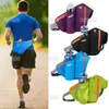 Midjepåsar 4 Färg Män som kör bälte Jogging Cycling Pack Sports Runner Bag Water Bottle Holder 230906