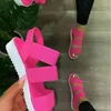 Sandali 2023 donna tacco piatto plateau cinturino incrociato punta aperta taglie forti scarpe casual da spiaggia per sport all'aria aperta in offerta