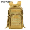 Backpack Military Fans Backpack Hiking Assault Tactical Men Outdoor Travel Bag 25L Field Adventure Camouflage Bags Camping Rucksack 230907