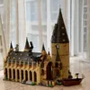 طائرة Modle in Stock Great Hall Castle Building متوافقة 75954 DIY Model Clocks Bricks Movie Children's Toy Histricl Histricl Districs 230907