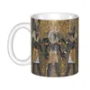 Mugs Personalized Ancient Egypt God Horus And Anubis Coffee Mug DIY Egyptian Pharaoh Ceramic Milk Tea Cup