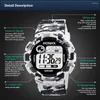 Armbandsur män camo elektronisk titta på lyx analog digital militär sport mode ledning vattentät reloj hombre