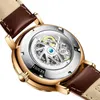 Kol saatleri lüks s örgü bant erkekleri izle ışıklı eller mekanik tourbillon trend trseye 8389 reloj hombre