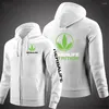 Sweat à capuche pour hommes, Logo Herbalife, veste Punk de voiture, unisexe, décontracté, imprimé polaire, fermeture éclair, 2023