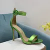 stiletto high Heels Sandals sky-high heel for women summer wedding luxury designer shoes party gladiator sandals trend heeled factory footwear