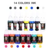 Other Permanent Makeup Supply 5ml Tattoo Ink Pigment Body Art Multicolors Kits Professional Beauty Paints Supplies Semipermanent Eyebrow 230907