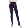 Leggings da donna Collant invernali Donna Pile Caldo Addensare Collant termici Calze sexy Sottile Velluto elastico femminile