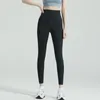 Pantaloni attivi Leggings a vita alta Donna Skinny Yoga Collant sportivi elastici Donna Nero Slim Push Up Allenamento Fitness Pantaloni da palestra femminili