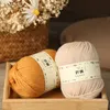 50 g/set de hilo de lana suave tejido a mano para bebé, hilo de lana de estambre cálido para tejer, suéter de ganchillo, 39 colores