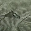 Herenjassen 2023 Lente Losse Cargo Mannen Corduroy Jas Casual Mode Veelzijdige Wafel Vintage Japanse Bovenkleding Shirts Jassen Voor Man