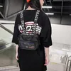Torby w talii Summerna funkcjonalna taktyczna torba na klatkę piersiową moda kamizelka hip -hop kamizelka uliczna unisex pvc pakiet Kobiet czarny platforma 230906