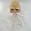 2023 Christmas Supplies Grandpa Latex High Simulation Emulsion Mask White Hair Wizard Santa Claus Mask Headgear