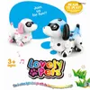 ElectricRC Animals EBOYU 614 Kids Magic Indutive Dog Modelo Brinquedo Segue Linha Preta com 5 Cores Mutáveis Caneta 230906