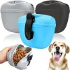 Bolsa de cintura portátil para treinamento de cães, alimentadores de silicone, lanche, isca, cães, obediência, agilidade, armazenamento de alimentos ao ar livre, bolsa de cintura de recompensa de alimentos, atacado