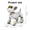 ElectricRC Dieren Grappige RC Robot Elektronische Hond Stunt Spraakopdracht Programmeerbare Touchsense Muzieklied Speelgoed voor kinderen Cadeau 230906