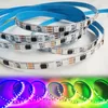 12V WS2811 IC 5050 RGB LED Pixel Flexible Strip Light Tape 84LEDs/m Addressable Dream Magic Color Change Non Waterproof Indoor