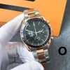 Nieuw heren quartz horloge luxe designer klein merk horloge militair stalen band zwart horloge. Polshorloges