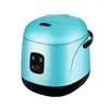 1.2L Mini Electric Rice Cooker 2 Layer Food Steamer Multifunktion Måltid Matlagningspottvärmare 2-3 personer som värmer lunchlåda