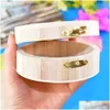 Opslaghouders Rekken Kleine houten ronde opbergdoos Sieradenpakket Ding Oorbellen Ringen Verzameldoos Container voor thuis Drop De Dhoqe