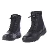 Stövlar oss militära läderstövlar för män Combat Bot Infantry Tactical Boots Askeri Bot Army Bots Army Shoes Erkek Ayakkabi 230907