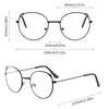 Sunglasses Cat Ear Anti Blue Light Eyeglasses Metal Thin Round Frame Fashion Cute Glasses For Girls Computer Spectacles Eyes Protection