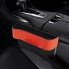 Console per sedile organizer per auto 2 pezzi Borse universali in PU Tasche multifunzionali a fessura sinistra e destra