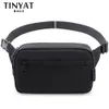 Taille Taschen Tinyat Männer Tasche Pack Telefon Geldbörse Geld Reise Große Frauen Gürteltasche Wasserdichte Schulter Schwarz Fanny Bum 230906