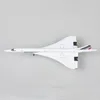 Flugzeugmodell 1/400 Concorde Air France Flugzeugmodell 1976-2003 Verkehrsflugzeug Legierung Druckguss-Flugzeugmodell Kindergeburtstagsgeschenk Spielzeugkollektion 230906