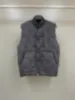 23FW Autunno e inverno Italia Parigi Mens Designer Gilet Caldo uomo donna Moda Cappotti Piumino Outwear l0902.