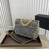 19 Stor handväska designer handväska lyxig handväska kvinnor stor kedja axelväska klassisk mode crossbody väska toppkvalitet