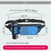 Sacos de cintura Okkid correndo saco de cintura mulheres esportes ao ar livre caminhadas garrafa de água montanha pacote pequeno para celular 230906