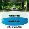 Motorhelmen Universele regenbestendige film en mist Duurzame nano-coating Sticker Moto-helmuitrusting Accessoires