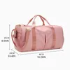 Bolsas al aire libre Bolsa de gimnasio para mujeres con compartimento para zapatos Bolso grande de yoga ligero y duradero 230907