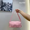 Handväska BVS Designer Botteg Bag vävd kvinnor som stickar knuten handstitched spegel kvalitet y väska ny koreansk röd häst drake lamm hud gratis shippin vlhp