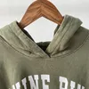 Women's Hoodies Aich Mirror Letter Graphic Print Women Sweatshirts Long Sleeve Cotton Loose Female Classic Casual Vintage Lady Top 2023