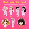 Scatola cieca Scatola da 15 cm Scatola Lady Doolli Serie Giocattoli per bambole 1/12 Bambole Bjd Action Figures Modello misterioso OB11 Anime Cool regalo a sorpresa 230906