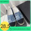 Summer Fashion Designer Outdoor Recreation Women Espadrilles Loafers Fisherman Canvas Flat Cotton Tweed Grosgrain Leather Casual