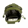 Molle bolsa militar tática, cinto, bolsa de cintura, esporte ao ar livre, à prova d'água, bolsa de telefone masculina, casual, ferramenta edc, bolso, caça, pochete